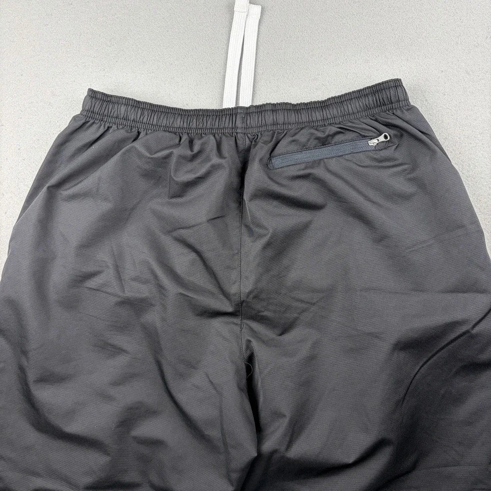 Bauer Team Hockey Warm Up Pants Black Men's Large Zip Ankles